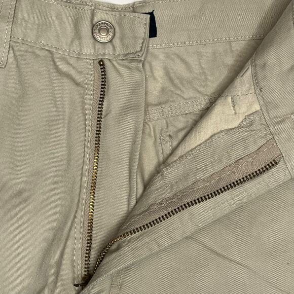 Vintage Jordache Original 11/12 Woman’s Denim Shorts Pebble Khaki High Waist New - Picture 6 of 13